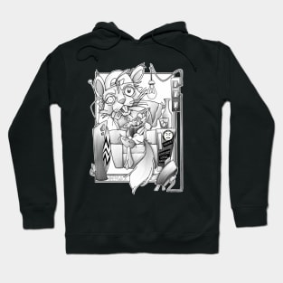 the squirrelly consumer Hoodie